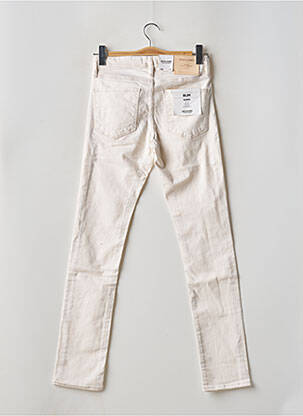 Jeans coupe slim beige JACK & JONES homme