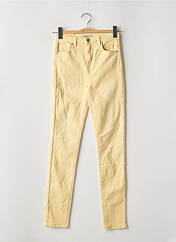 Jeans skinny jaune TOXIK3 pour femme seconde vue