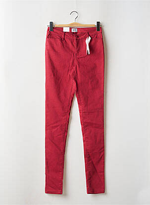 Pantalon slim rouge VERO MODA femme