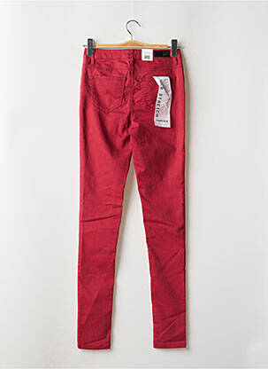 Pantalon slim rouge VERO MODA femme