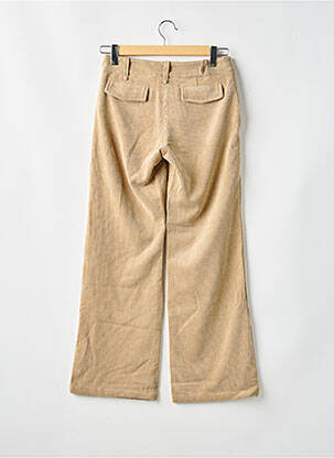 Pantalon flare beige SUBDUED femme