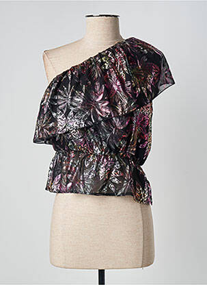 Chemisier noir FOUDRE BY AURELIE VAN DAELEN femme
