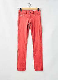 Jeans coupe slim orange DIESEL femme