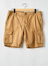Bermuda marron BRUCE & BUTLER  homme