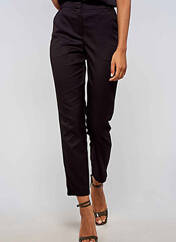 Pantalon chino noir VERO MODA pour femme seconde vue