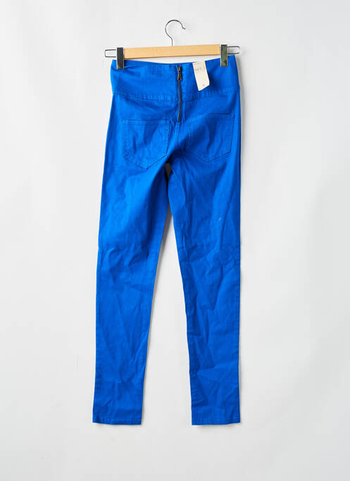 Pantalon slim bleu PIECES pour femme
