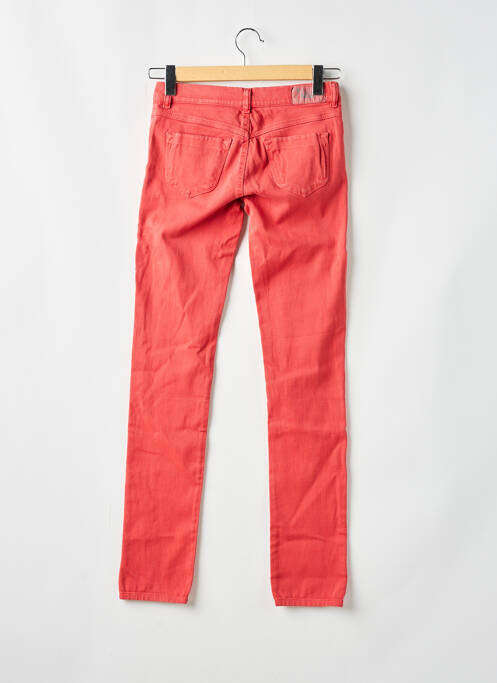 Jeans coupe slim orange DIESEL pour femme