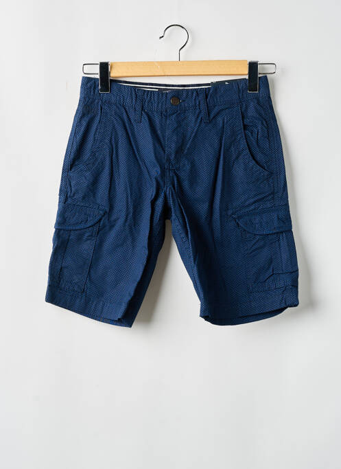 Short bleu BRUCE & BUTLER  pour homme