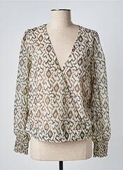 Blouse beige VILA pour femme seconde vue