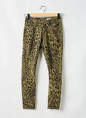Pantalon slim vert PLEASE femme
