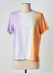 T-shirt violet CEMI pour femme seconde vue