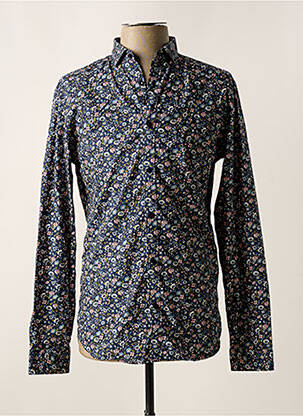 Chemise manches longues bleu JACK & JONES homme