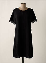 Robe mi-longue noir VILA femme