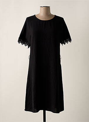 Robe mi-longue noir VILA pour femme