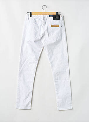 Jeans coupe slim blanc SHINE homme