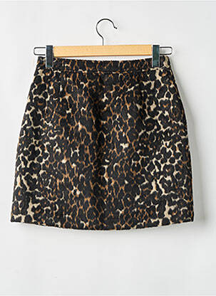Jupe mi-longue marron VERO MODA femme