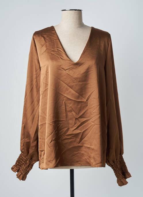 Blouse beige TERRA DI SIENA pour femme