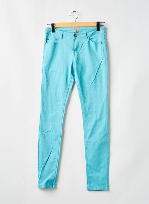 Pantalon slim bleu ONLY pour femme