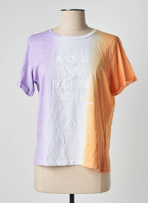 T-shirt violet CEMI pour femme