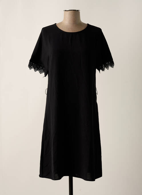 Robe mi-longue noir VILA pour femme