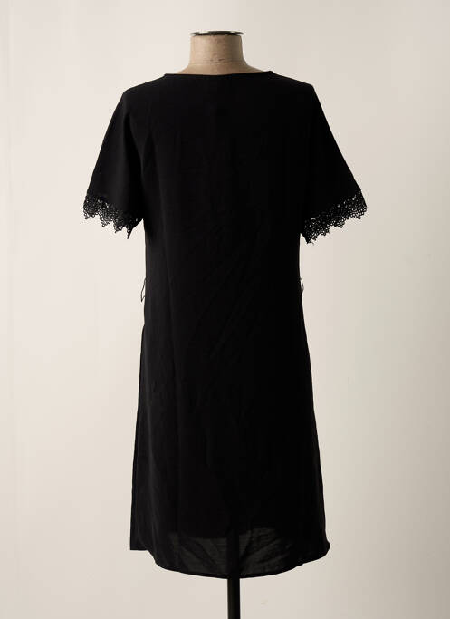 Robe mi-longue noir VILA pour femme
