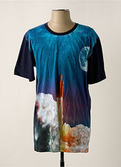 T-shirt bleu MORA pour homme seconde vue