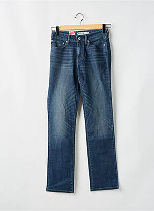 Jeans coupe droite bleu LEVIS pour femme