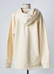 Sweat-shirt à capuche beige OPUS pour femme seconde vue