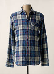 Chemise manches longues bleu JACK & JONES pour homme seconde vue