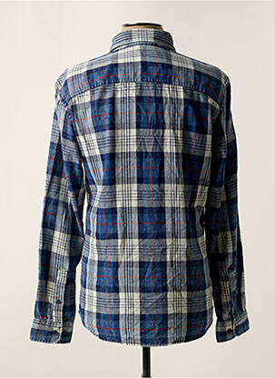 Chemise manches longues bleu JACK & JONES homme