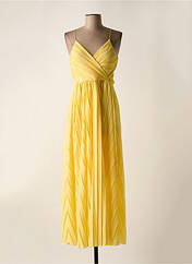 Robe longue jaune ONLY pour femme seconde vue