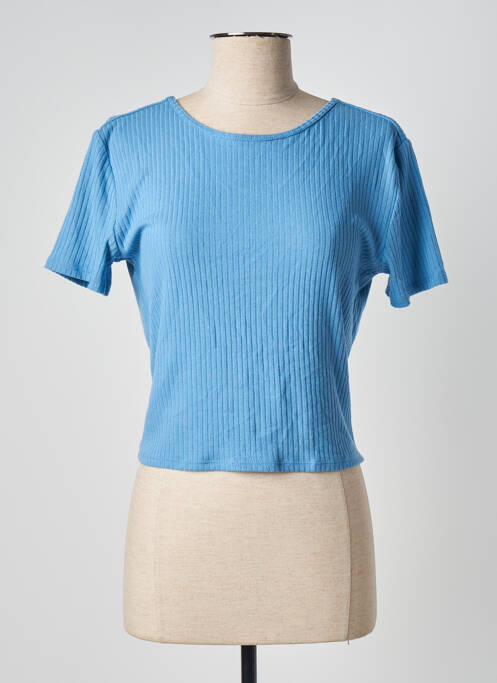 T-shirt bleu MANGO pour femme