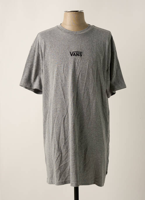 T-shirt gris VANS pour femme