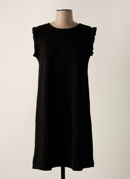 Robe courte noir ZABAIONE pour femme