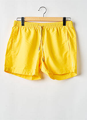 Short de bain jaune BRUCE & BUTLER  pour homme