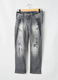 Jeans coupe droite gris GAUDI femme