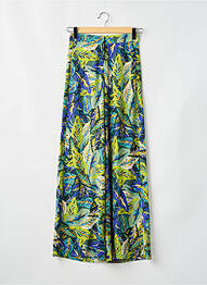 Pantalon droit vert MORGAN femme
