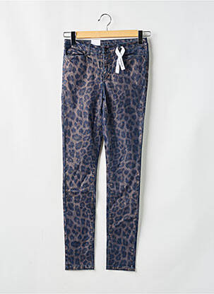 Pantalon slim bleu VERO MODA femme