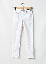 Pantalon slim blanc MANGO pour femme seconde vue