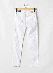 Pantalon slim blanc MANGO pour femme seconde vue