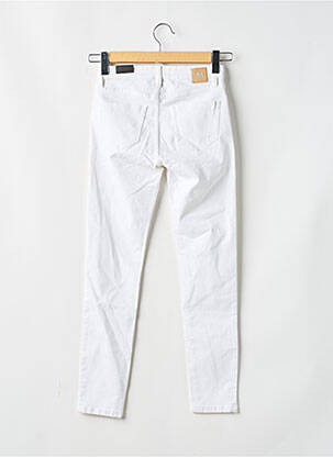 Pantalon slim blanc MANGO femme