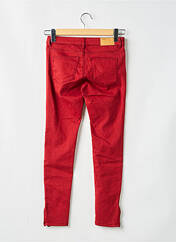 Pantalon slim rouge ONLY pour femme seconde vue