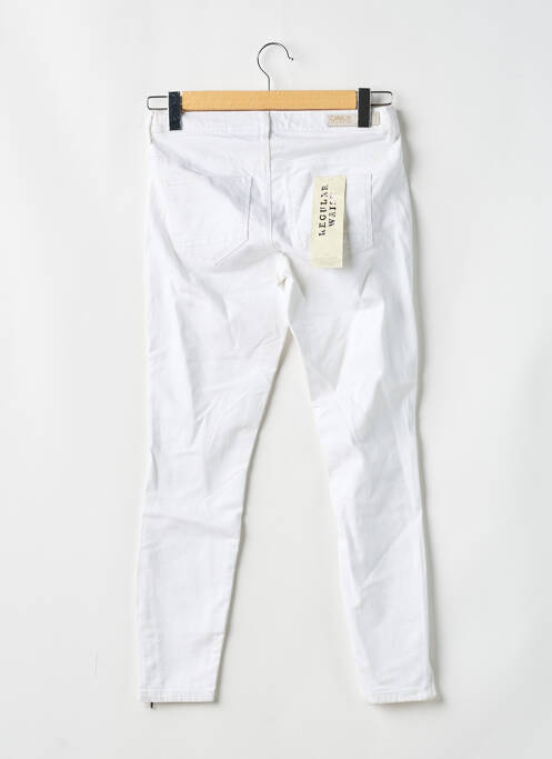 Pantalon slim blanc ONLY pour femme