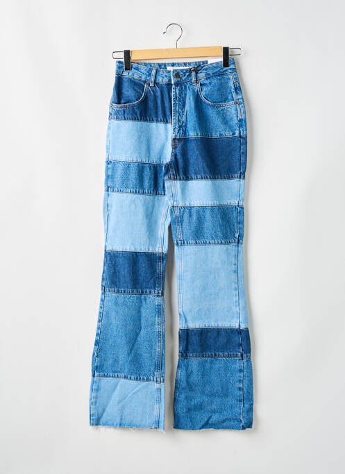Jean coupe flare bleu SUBDUED pour femme