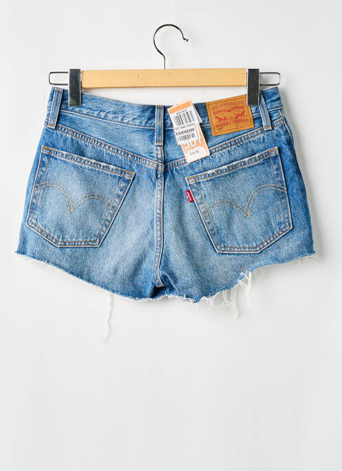 Short bleu LEVIS pour femme