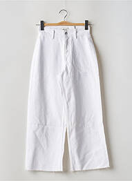 Jeans coupe large blanc ONLY femme