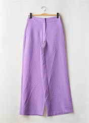 Pantalon flare violet VERO MODA pour femme seconde vue