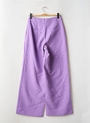 Pantalon flare violet VERO MODA pour femme seconde vue