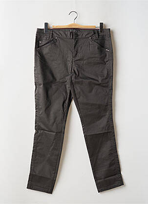 Pantalon slim gris STREET ONE femme