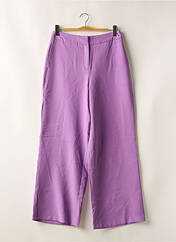 Pantalon flare violet VERO MODA pour femme seconde vue